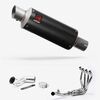 Lextek Carbon Fibre GP8C 240mm Exhaust System for Kawasaki Ninja 1000SX (20- )