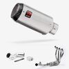 Lextek Matt Stainless Steel CP1 150mm Exhaust System for Kawasaki Ninja 1000SX (20- )