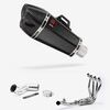 Lextek Carbon Fibre XP13C 210mm Exhaust System for Kawasaki Ninja 1000SX (20- )