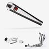 Lextek Polished Stainless Steel AC1 350mm Exhaust System for Kawasaki Ninja 1000SX (20- )