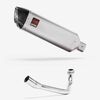 Lextek Matt Stainless Steel VP1 300mm Exhaust System for Lexmoto Pegasus 300