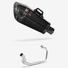 Lextek Carbon Fibre XP8C 210mm Exhaust System for Lexmoto LXR 125
