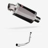 Lextek Stainless Steel OP15 Full Exhaust System for Lexmoto Titan Euro 5 (2021-)