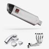Lextek Stainless Steel VP1 Matt Exhaust System 300mm for BMW S1000XR (15-19)