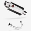 Lextek Stainless Steel YP4 Stubby Exhaust System 200mm for Lexmoto Chieftain / Apollo