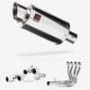 Lextek Stainless Steel YP4 Stubby Exhaust System 200mm for Honda CBR1000RR Fireblade (14-16)
