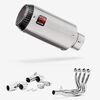 Lextek Matt Stainless Steel CP1 150mm Exhaust System for Honda CBR1000RR Fireblade (14-16)