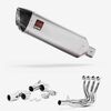 Lextek Stainless Steel VP1 Matt Exhaust System 300mm for Honda CBR1000RR Fireblade (14-16)