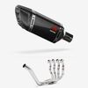 Lextek Carbon Fibre SP11C 200mm Exhaust System for Yamaha YZF R6 (99-02)