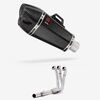 Lextek Carbon Fibre XP13C 210mm Low Level Exhaust System for Yamaha MT-09 (21-24)