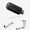 Lextek Stainless Steel CP8C Full Exhaust System 150mm High Level for Yamaha MT-09 (21-24)