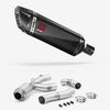 Lextek Stainless Steel SP9C Exhaust 300mm with Link Pipe for Yamaha MT-10 (16-24)
