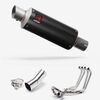 Lextek Stainless Steel GP8C Full Exhaust System for Honda CB1000R (18-24)