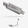 Lextek Stainless Steel GP1 Full Exhaust System for Lexmoto Echo 50 (17-24)