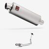 Lextek Stainless Steel OP1 Full Exhaust System for Lexmoto Echo 50 (17-24)