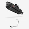Lextek Stainless Steel XP13C Full Exhaust System for Lexmoto Tempest GT (17-24)