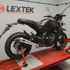 Lextek Polished Stainless Steel AC1 350mm Exhaust System for Lexmoto RSS 125 (22-24)