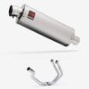 Lextek Stainless Steel OP1 Full Exhaust System for Yamaha  YZF-R7 (21-24) Pillion Mount
