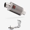 Lextek Smoked Stainless Steel OP15 200mm Exhaust System for Suzuki GSX-S 1000/GT/KATANA 2015-2024