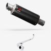 Lextek Carbon Fibre GP8C 240mm Exhaust System for Honda  MSX 125  2021-2024