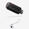 Lextek Carbon Fibre CP8C Full Exhaust System for Honda  MSX 125  2021-2024