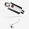 Lextek Polished Stainless Steel OP4 200mm Exhaust System for Honda  MSX 125  2021-2024