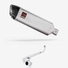 Lextek Matt Stainless Steel VP1 300mm Exhaust System for Honda  MSX 125  2021-2024