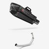 Lextek Carbon Fibre XP13C Full Exhaust System for Yamaha YZF R125