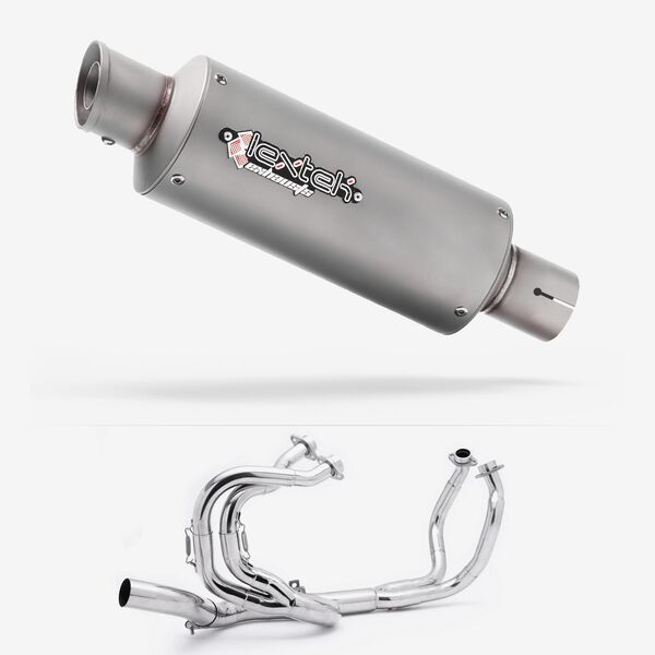 Lextek Stainless Steel GP1 Full Exhaust System with Link pipe for Honda VFR800 2014-2021