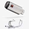 Lextek Matt Stainless Steel CP1 150mm Exhaust with Link pipe for Honda VFR800 2014-2021