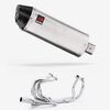 Lextek Stainless Steel RP2 Full Exhaust System with Link pipe for Honda VFR800 2014-2021