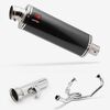 Lextek Stainless Steel OP8C Matt Exhaust System 350mm for KTM 1290 Super Adventure (17-20)
