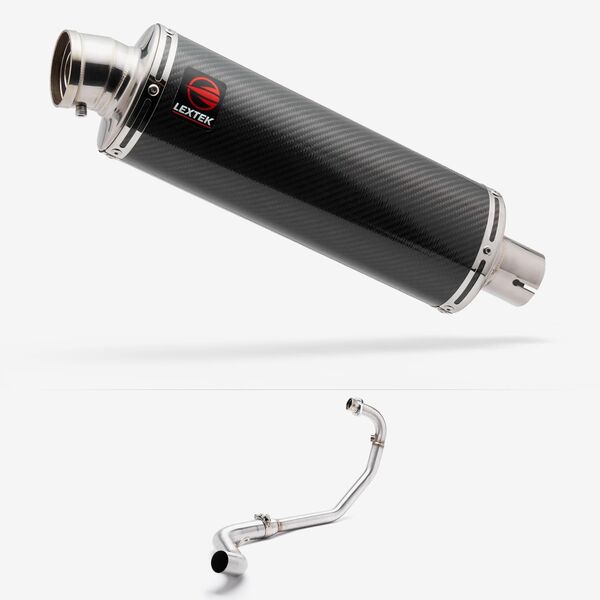 Lextek Stainless Steel OP8C Full Exhaust System for Lexmoto RSS 125 (22-24)
