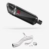 Lextek Carbon Fibre SP9C 300mm Exhaust with Link Pipe for BMW F900 R/XR 2021-2024