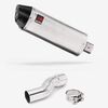 Lextek Brushed Stainless Steel RP2 300mm Exhaust System for Kawasaki H2 SX 2022-2024