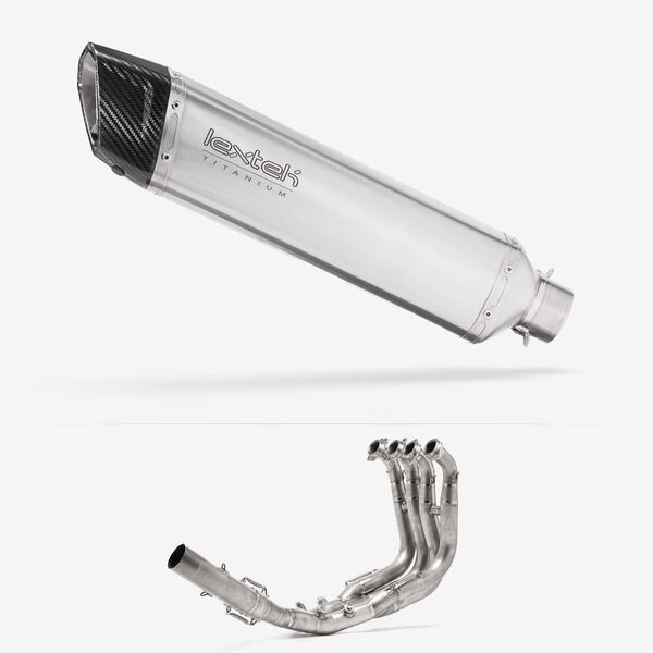 Lextek Titanium ST8 400mm Exhaust System for BMW M1000R 2023-2024