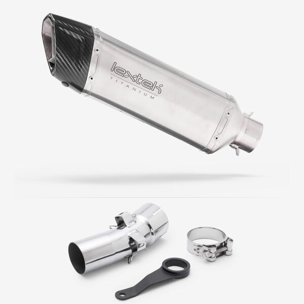 Lextek Titanium ST3 300mm Exhaust with Link Pipe for BMW R1250 GS 2019-2024