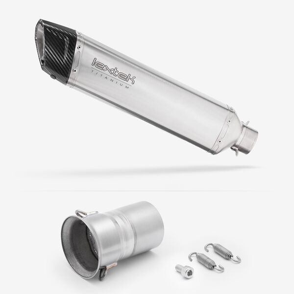 Lextek Titanium ST8 400mm Exhaust with Titanium Link Pipe for KTM 1290 Superduke GT 2021-2024