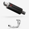 Lextek Carbon Fibre GP8C 240mm Exhaust System for Yamaha Tracer 9 GT 2021-2024
