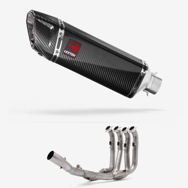 Lextek Titanium ST6C 300mm Exhaust System for BMW S1000 RR 2015-2018