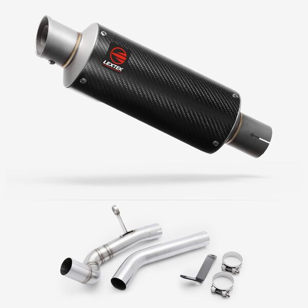 Lextek Carbon Fibre GP8C 240mm with Link Pipe for BMW F 750 GS 2018-2024