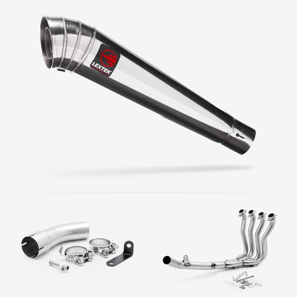 Lextek Stainless Steel MP4 300mm Full system for Suzuki GSX-S 1000 GT/GX 2021-2026