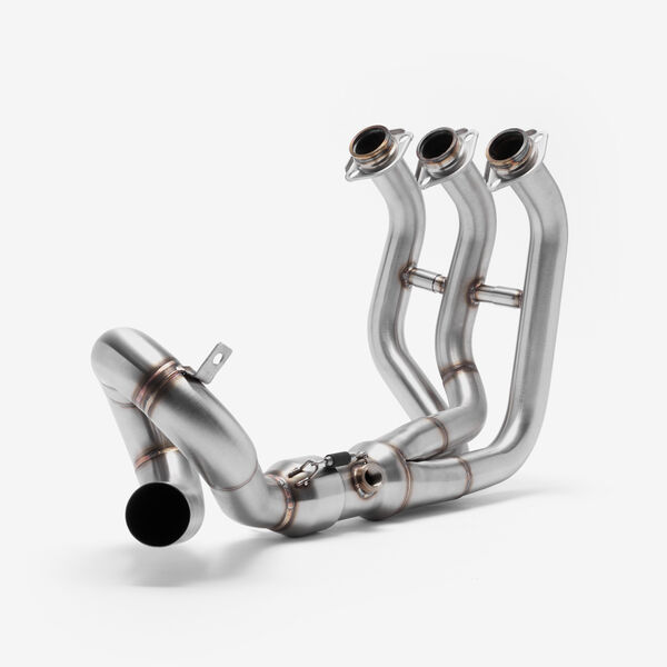 Lextek Stainless Steel Low Level Exhaust Header for Yamaha MT-09 (13-19)