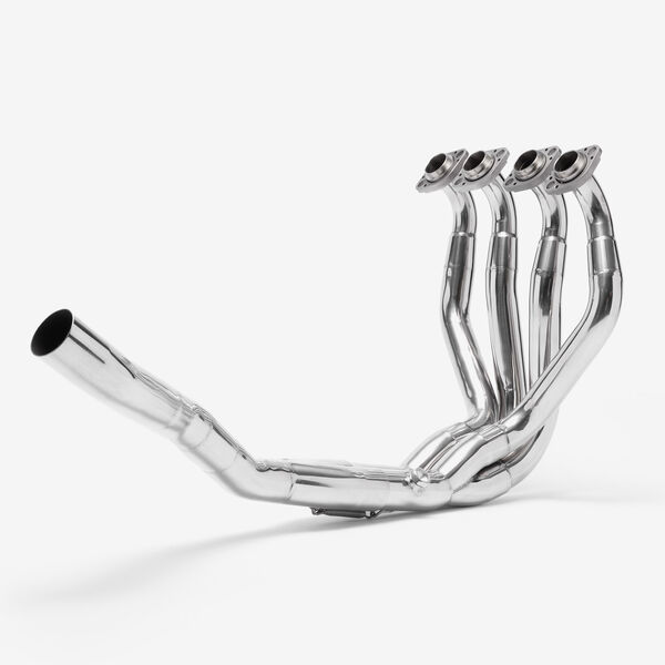 Lextek Stainless Steel Exhaust Header for Kawasaki ZX-6R (09-20)