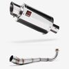 Lextek Stainless Steel YP4 Stubby Exhaust System 200mm Low Level for Honda MSX Grom 125 (13-16)