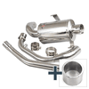 Lextek Stainless Steel Exhaust Header with Gasket for Lexmoto LXS 125 Euro 5