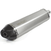 Lextek Stainless Steel SA1 Matt Hexagonal Exhaust 400mm for Lexmoto Adrenaline 125
