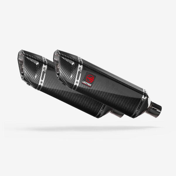 Lextek 2 x Carbon Fibre SP9C & SP9CL Silencers 51mm