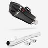 Lextek Carbon Fibre XP13C 210mm Exhaust with Link Pipe for Suzuki GSF1200 Bandit (96-06)
