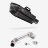 Lextek Carbon Fibre XP13C Exhaust 210mm with Link Pipe for KTM 125/200 Duke (11-16)